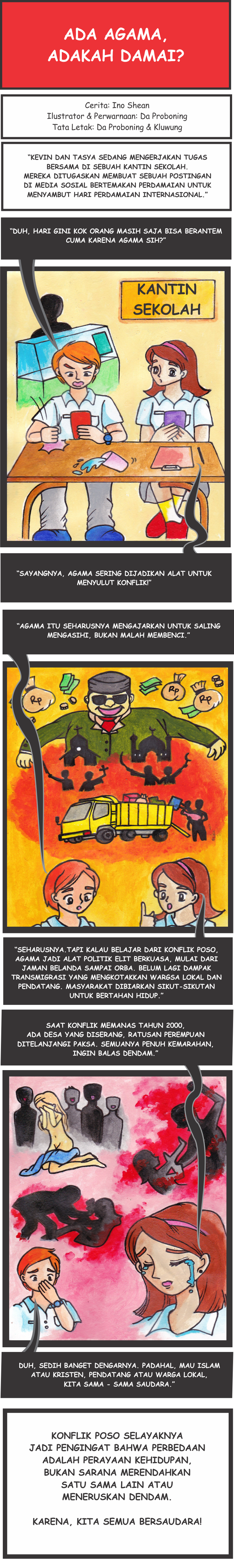 komiks strip damai poso